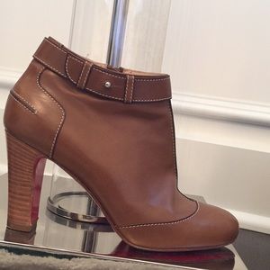 Christian Louboutin Leather Ankle Booties